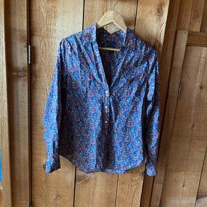 Gap Perfect Shirt Floral Pattern